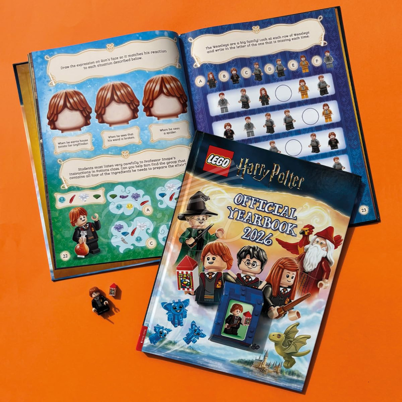Книга LEGO Harry Potter: Official Yearbook 2026 зображення 8
