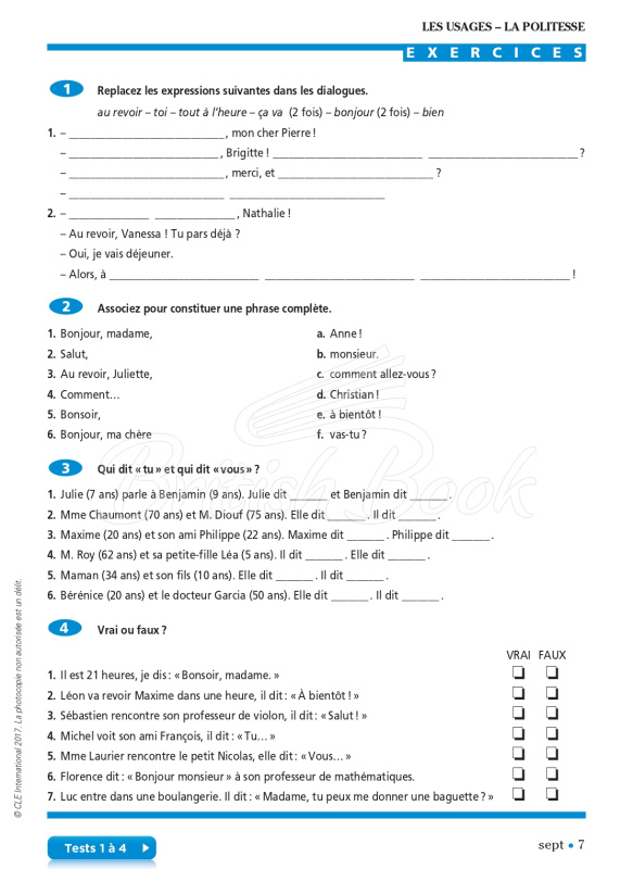 Книга Vocabulaire Progressif du Français 3e Édition Débutant avec Audio téléchargeable изображение 4
