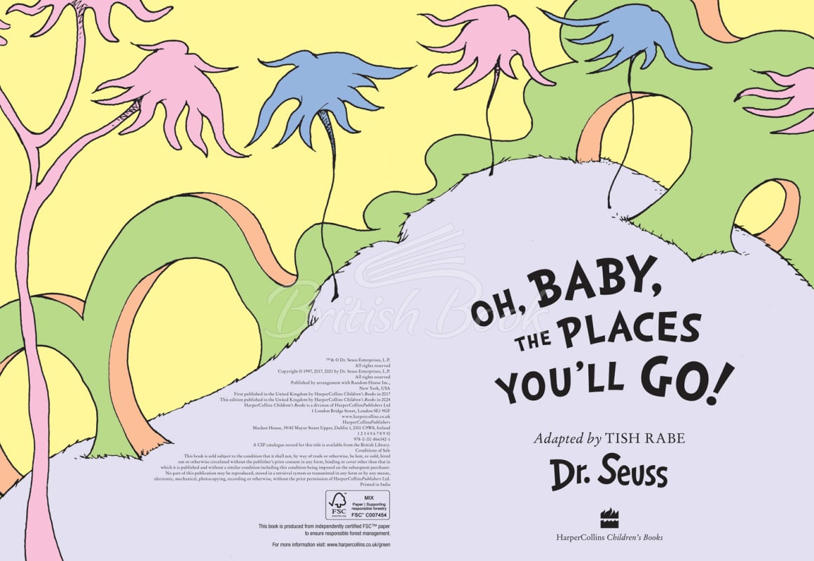 Книга Oh, Baby, the Places You'll Go! изображение 1