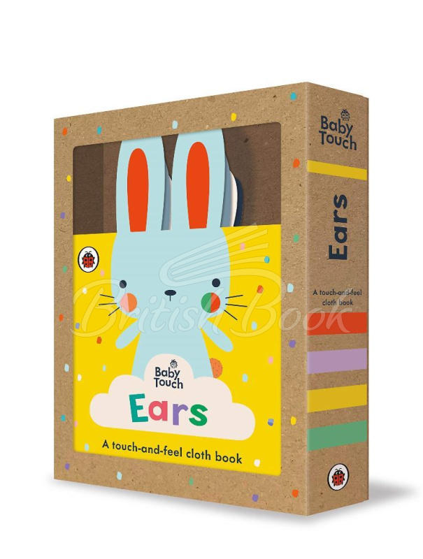 Книга Baby Touch: Ears (A Touch-and-Feel Cloth Book) зображення 1