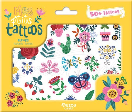 Набір Mes p'tits tattoos: Fleurs/Flowers зображення