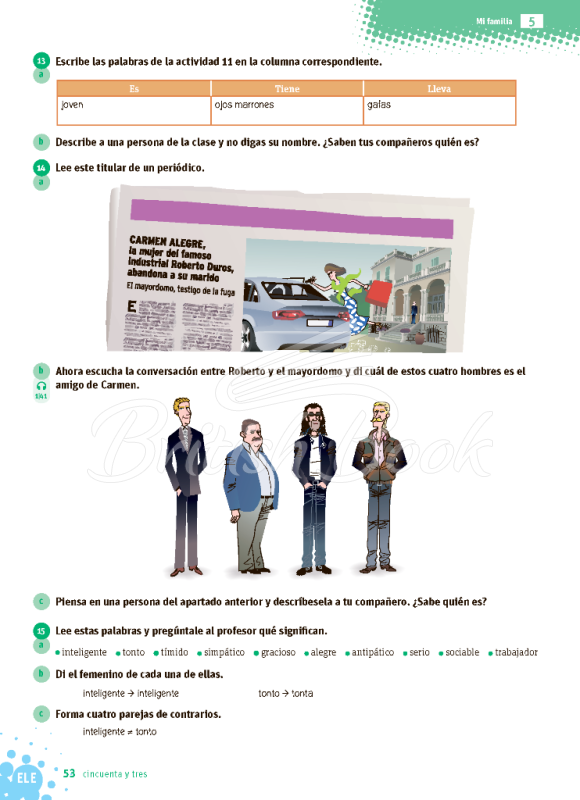 Підручник ELE ACTUAL A1 Libro del alumno con CD audio зображення 10