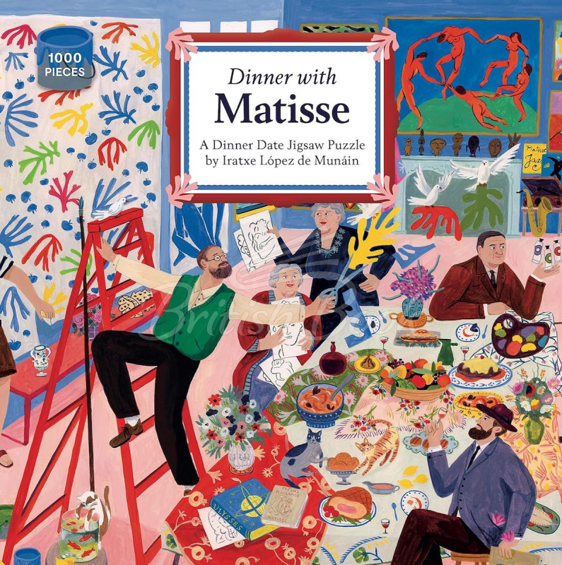 Пазл Dinner with Matisse: A Dinner Date Jigsaw Puzzle изображение