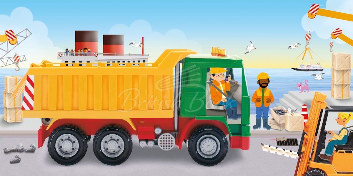 Книга Lift and Look: Trucks зображення 5