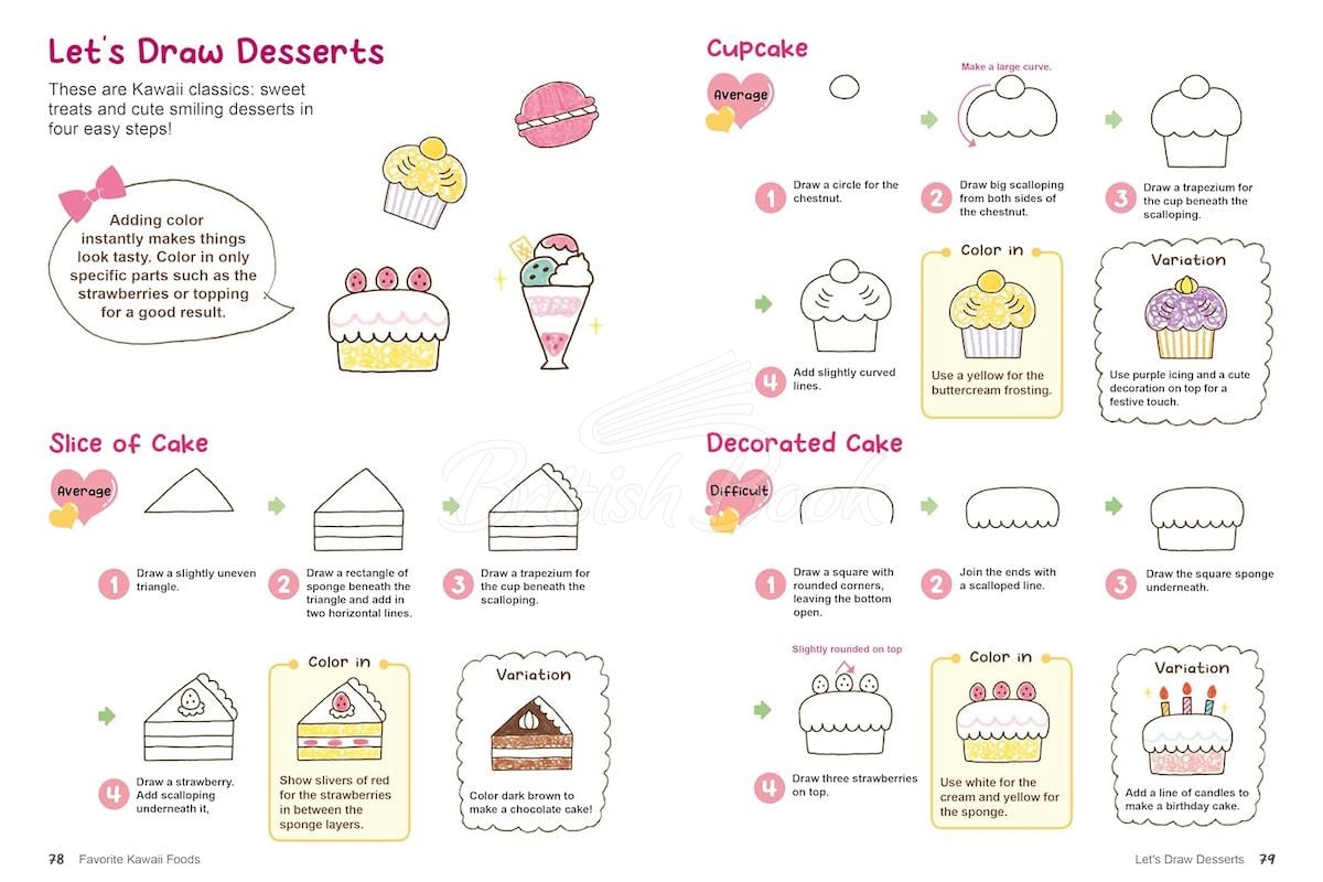 Книга Kawaii Doodles зображення 9