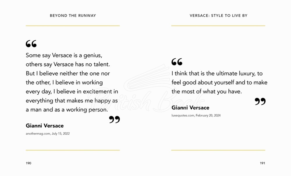 Книга The Little Guide to Versace изображение 6