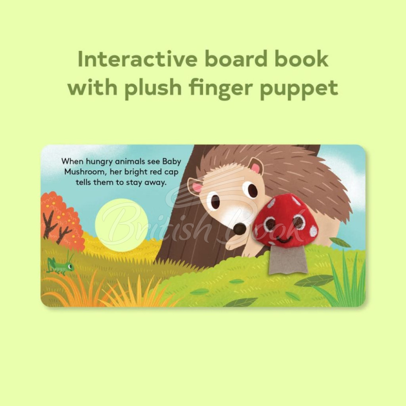 Книга Baby Mushroom Finger Puppet Book зображення 1