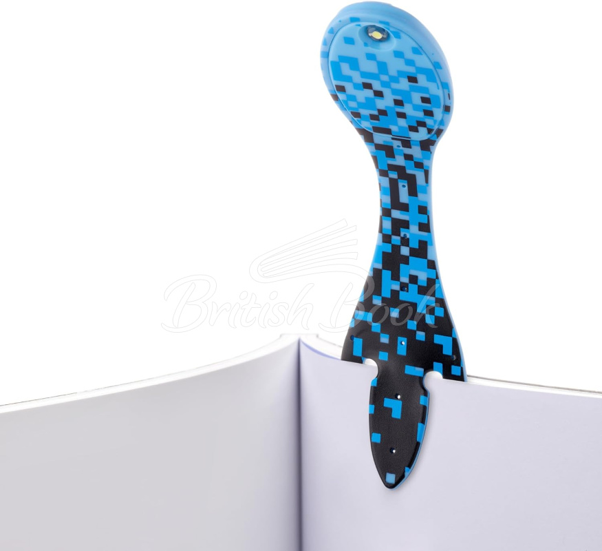 Ліхтарик для книжок Flexilight Blue Digital зображення 4