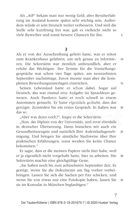 Книга Kurzgeschichten Niveau B1 Der Taubenfütterer und andere Geschichten изображение 5