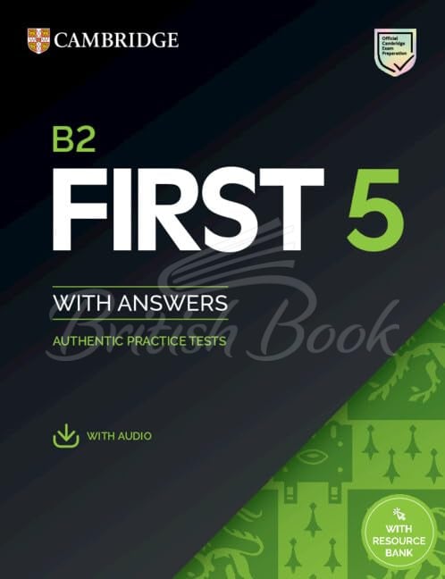 Книга Cambridge English B2 First 5 Student's Book with key and Downloadable Audio зображення