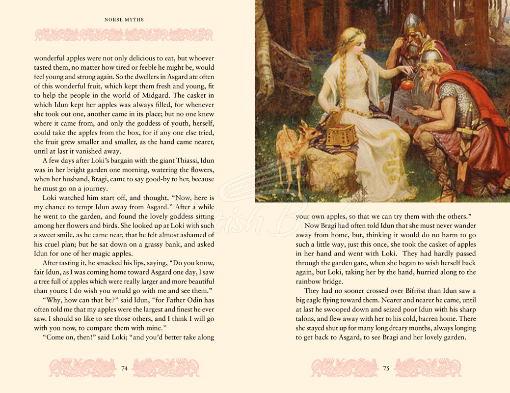 Книга Norse Myths изображение 4