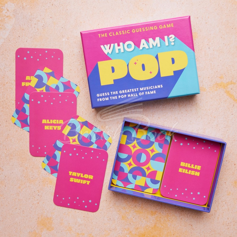 Карткова гра Who Am I? Pop: The Classic Guessing Game зображення 11
