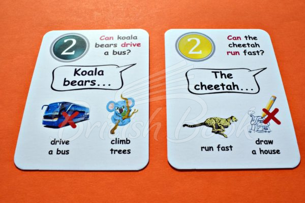 Карточки Fun Card English: Can / Can't изображение 9