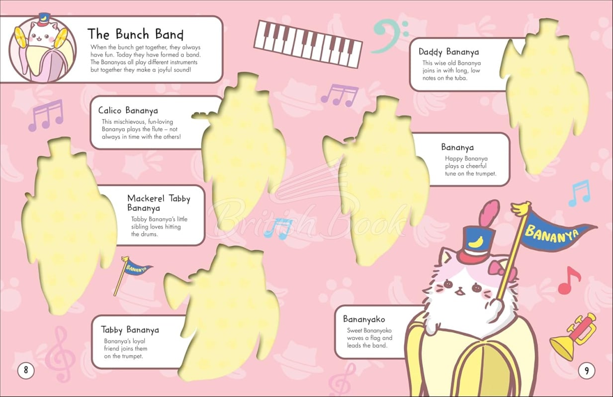 Книга Bananya Ultimate Sticker Collection зображення 4