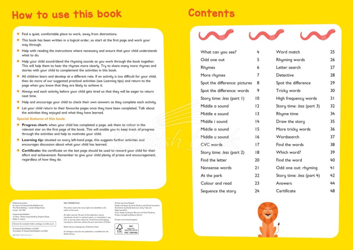 Книга Collins Easy Learning Preschool: Reading and Rhyme Bumper Book (Ages 3-5) зображення 1
