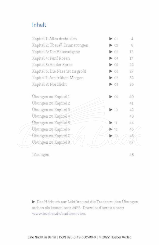 Книга Lekture fur Erwachsene Niveau A2 Eine Nacht in Berlin зображення 1