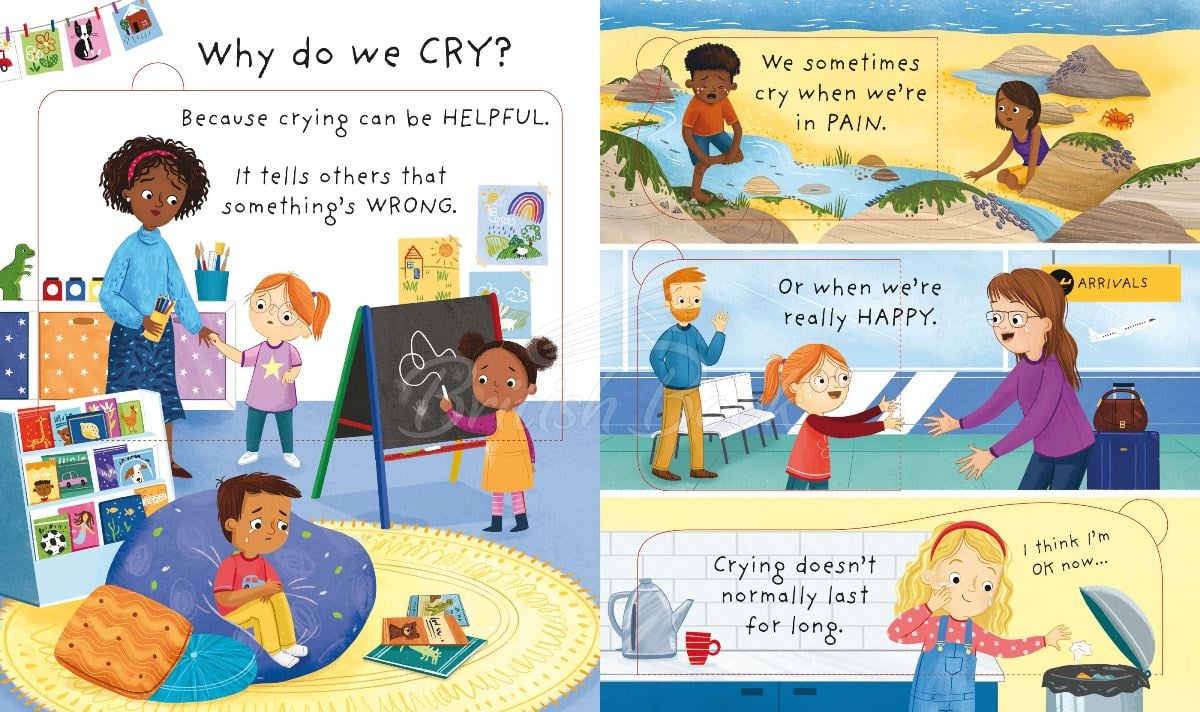 Книга Lift-the-Flap First Questions and Answers: Why Do I (Sometimes) Feel Sad? зображення 2
