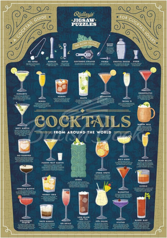Пазл Cocktail Lover's 500-Piece Jigsaw Puzzle изображение 2