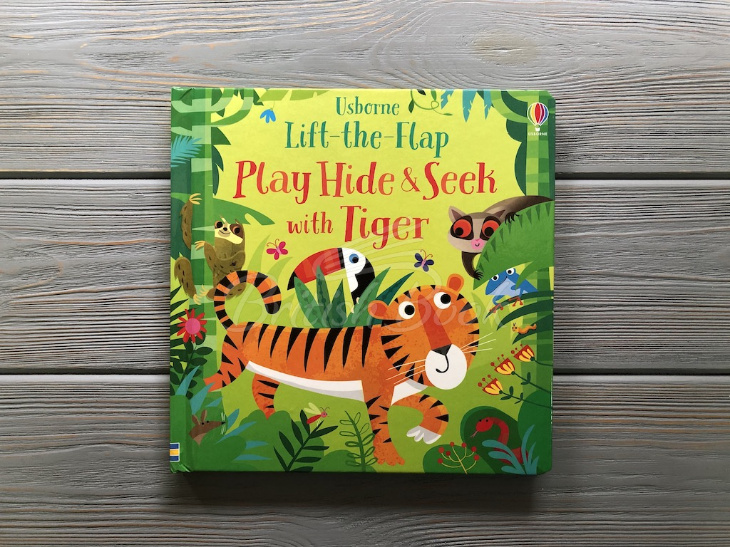 Книга Lift-the-Flap Play Hide and Seek with Tiger зображення 1
