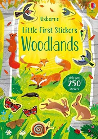 Книга Little First Stickers: Woodlands зображення