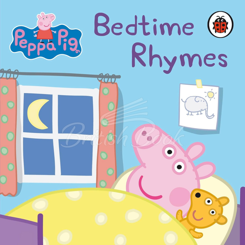 Набір книжок Peppa Pig: Bedtime Rhymes Book and Toy Gift Set зображення 1