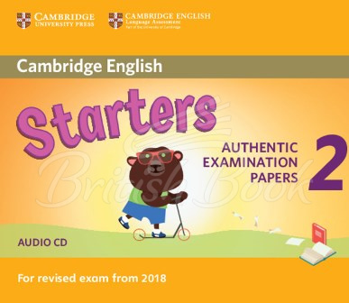 Аудіодиск Cambridge English Starters 2 for Revised Exam from 2018 Audio CD зображення