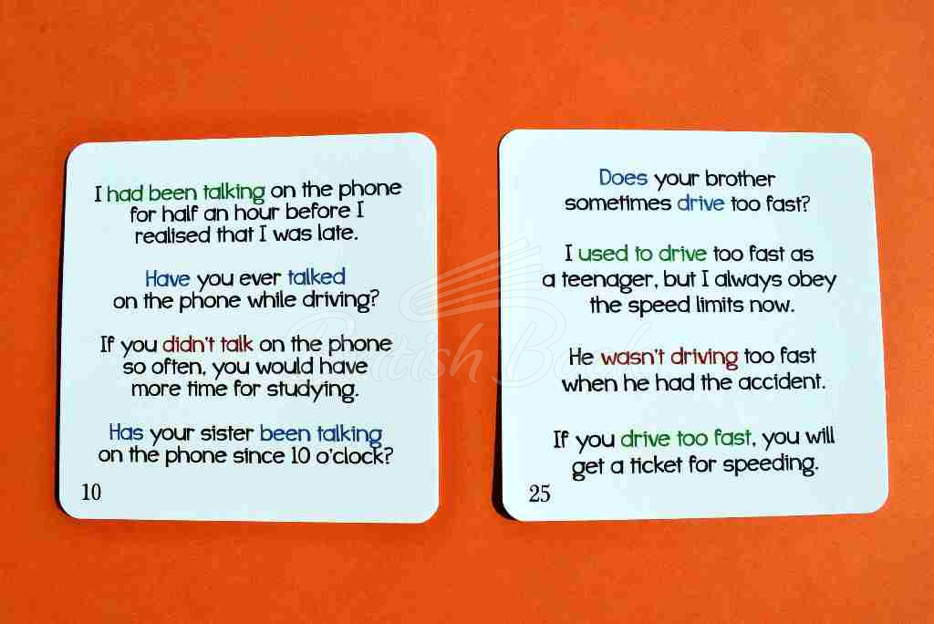 Картки Mixed Tenses Cards Level B1/B2 зображення 6