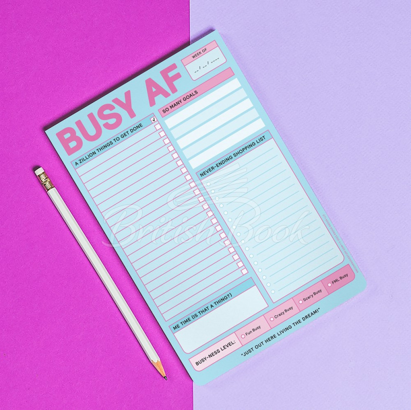 Бумага для заметок Busy AF Pad изображение 4