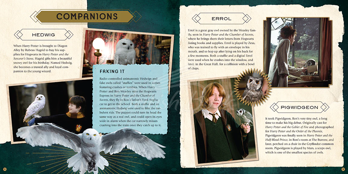 Книга Harry Potter — Magical Creatures: A Movie Scrapbook изображение 1