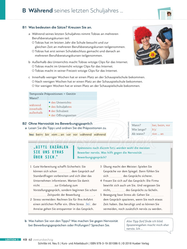 Учебник и рабочая тетрадь Schritte international Neu 5 Kurs- und Arbeitsbuch mit Audio-CD zum Arbeitsbuch изображение 7