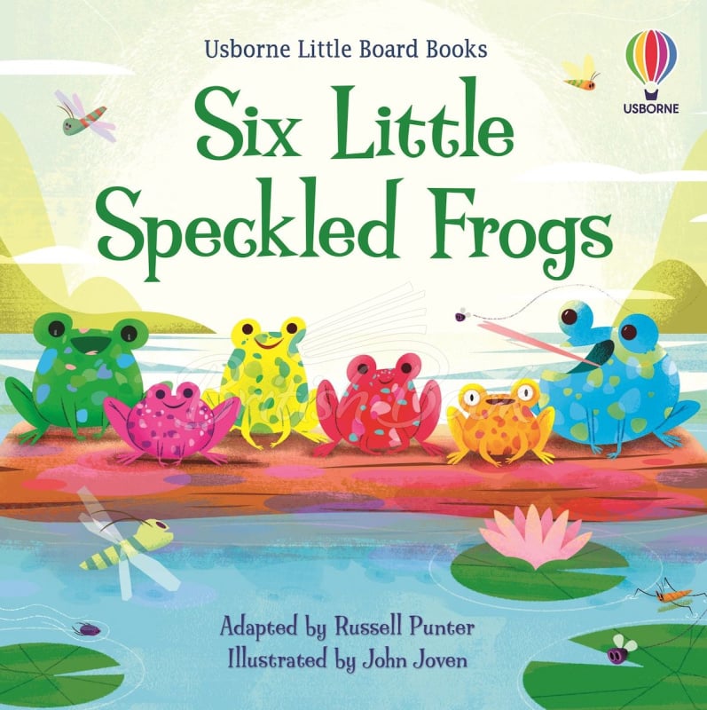 Книга Six Little Speckled Frogs изображение
