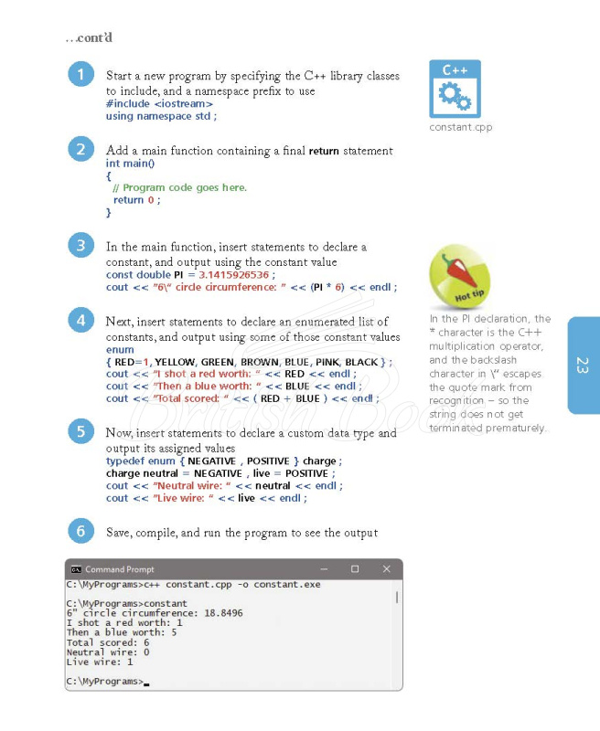 Книга C++ Programming in Easy Steps 6th Edition - купити за 685,00 грн ...