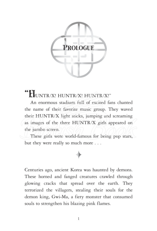 Книга KPop Demon Hunters: The Official Deluxe Junior Novelization зображення 1