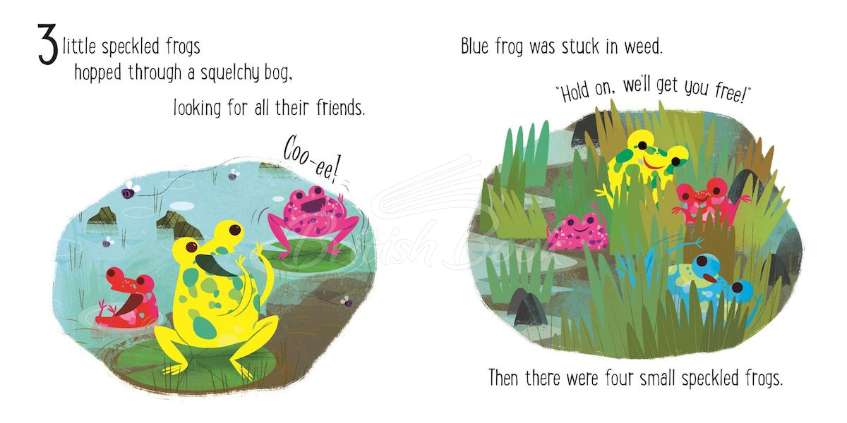 Книга Six Little Speckled Frogs зображення 3
