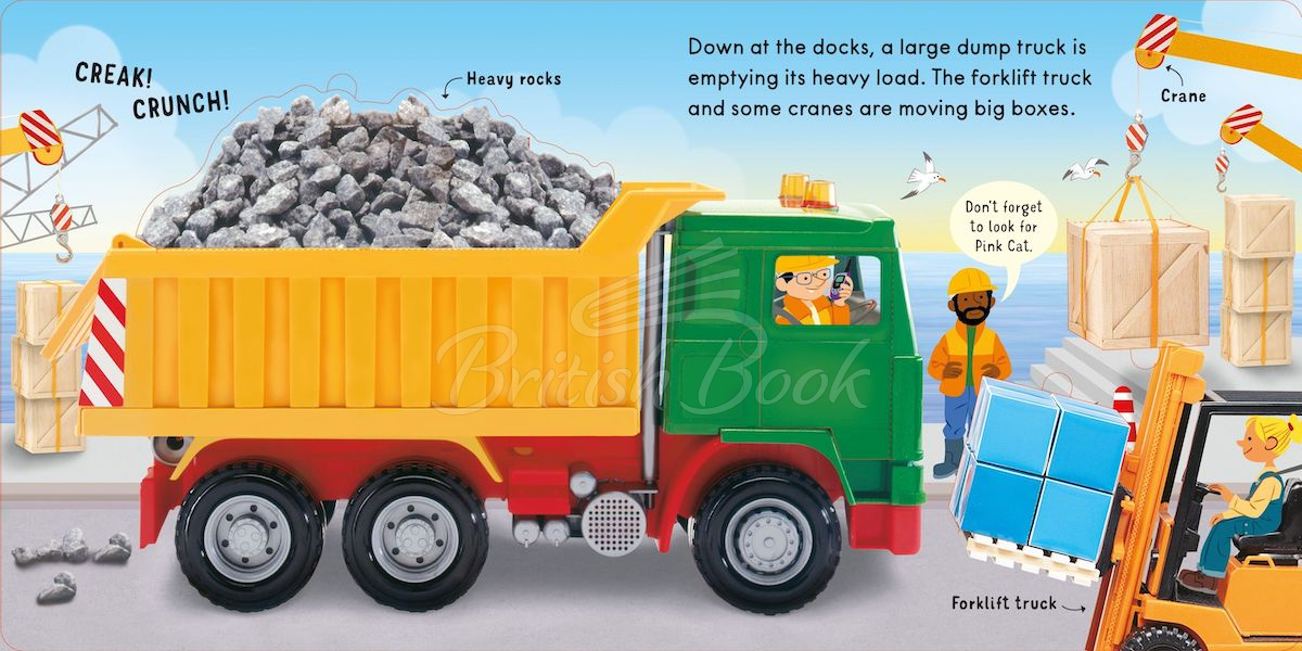 Книга Lift and Look: Trucks зображення 3
