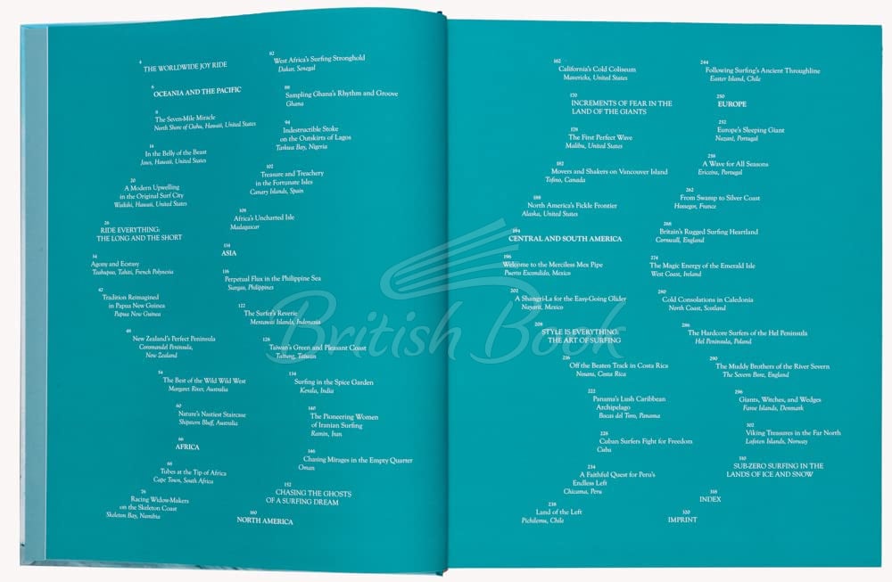 Книга Surf Atlas: Iconic Waves and Surfing Hinterlands Around the World изображение 1