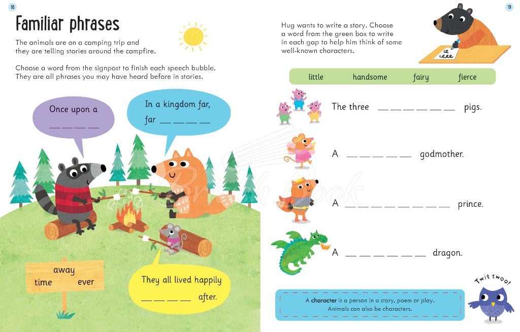 Книга Usborne Workbooks: Comprehension (Age 5 to 6) зображення 3