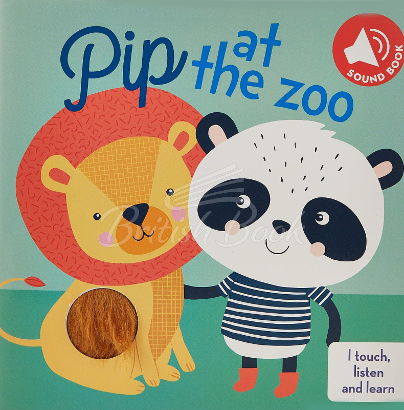 Книга Touch Listen Learn: Pip at the Zoo зображення