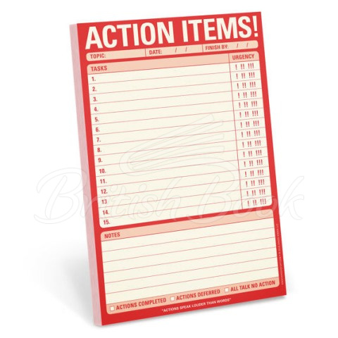 Блокнот Action Items! Pad зображення 1
