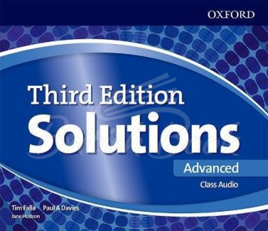 Аудіодиск Solutions Third Edition Advanced Class Audio зображення