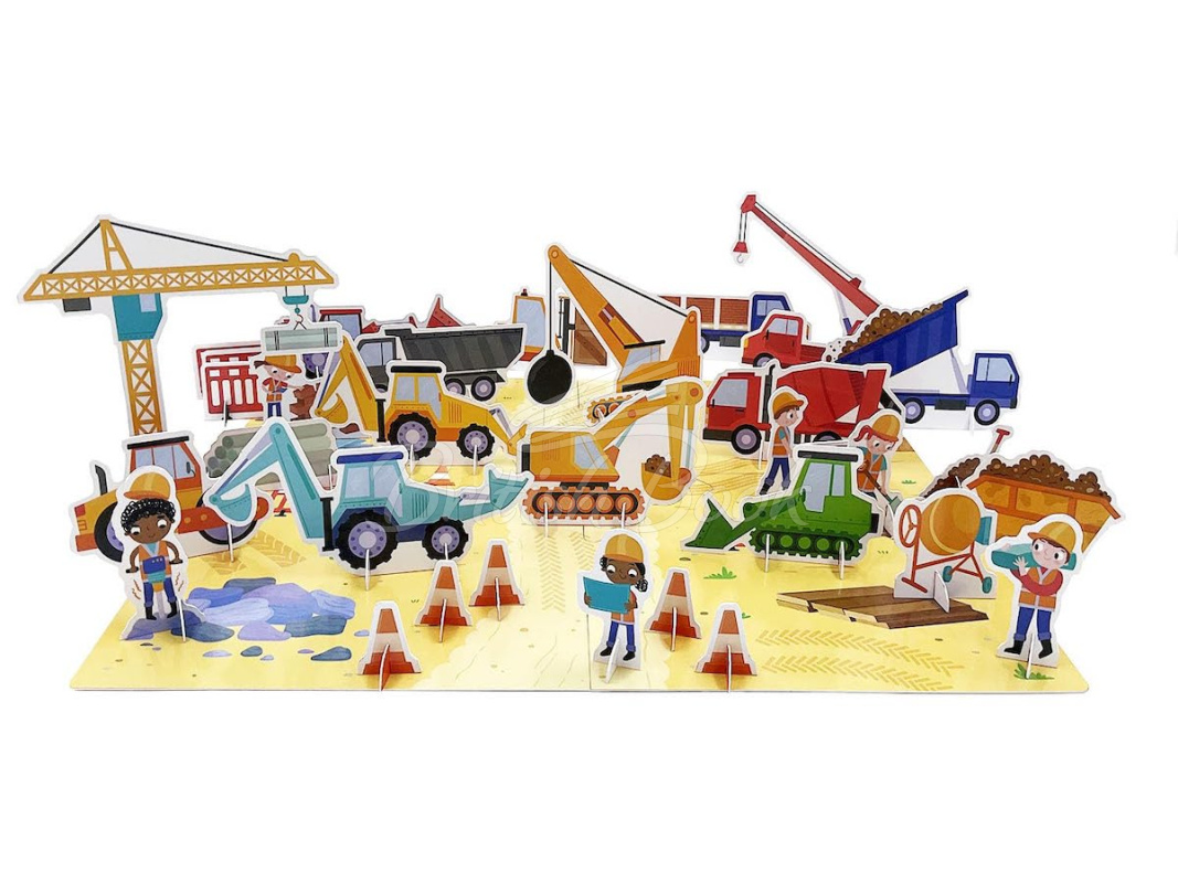 Книга Build + Play Construction Site зображення 1
