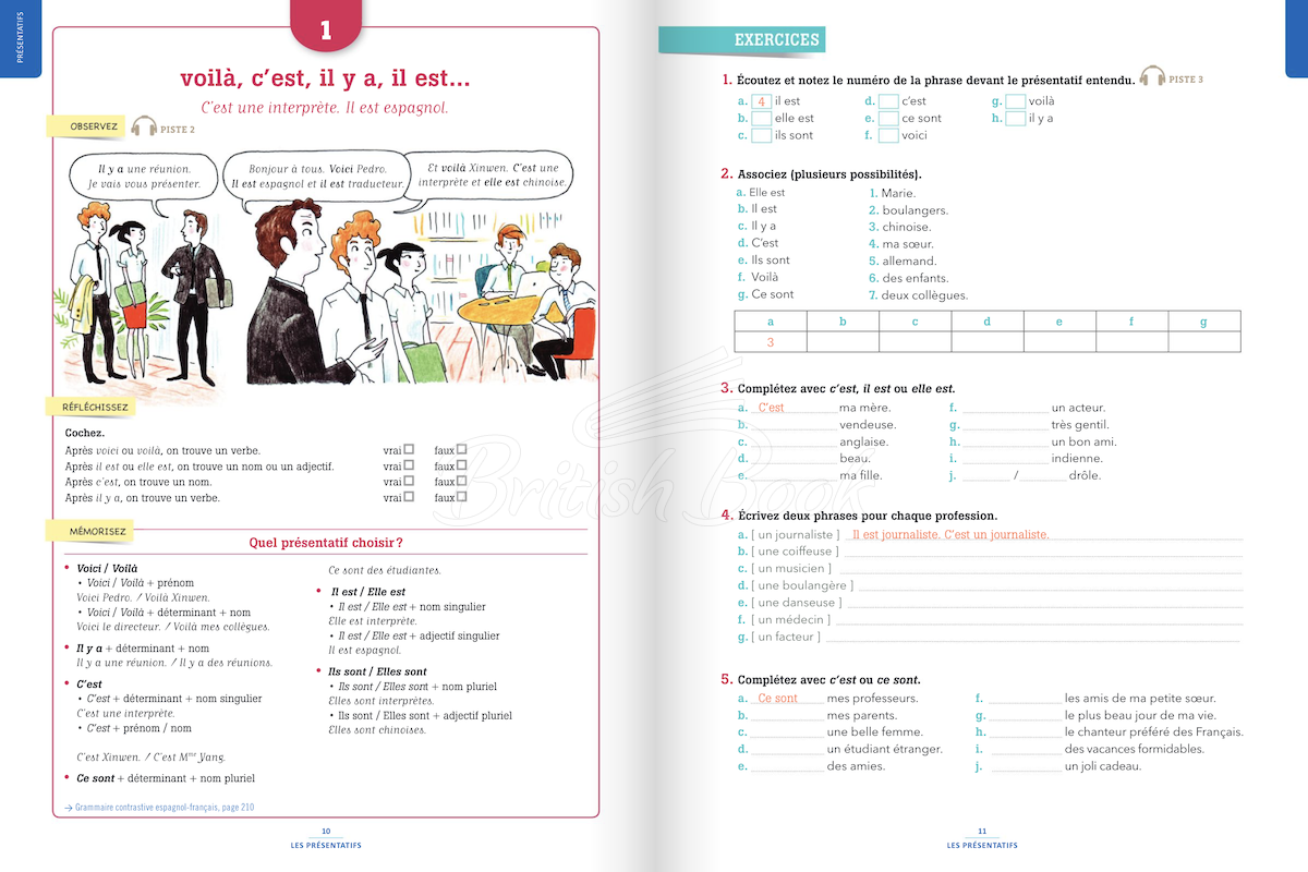 Книжка з диском Grammaire Essentielle du Français 100% FLE A2 Livre avec didierfle.app зображення 3