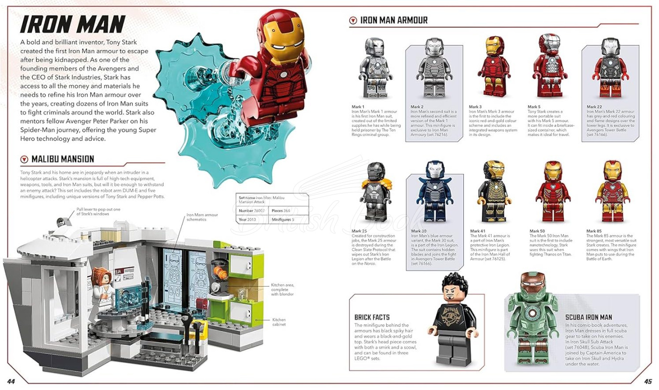 Книга LEGO Marvel Visual Dictionary зображення 2
