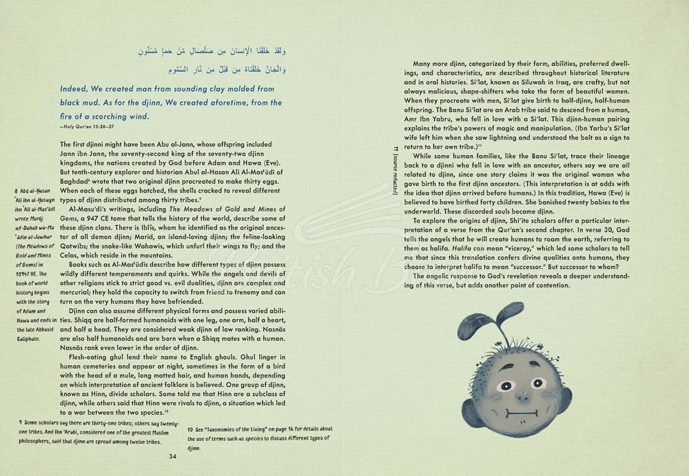Книга Djinnology: An Illuminated Compendium of Spirits and Stories from the Muslim World зображення 14