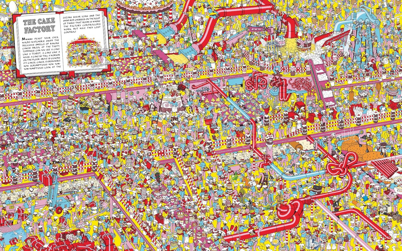 Книга Where's Wally? The Wonder Book Deluxe Edition	 зображення 2