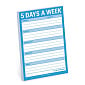 5 Days A Week Great Big Sticky Notes