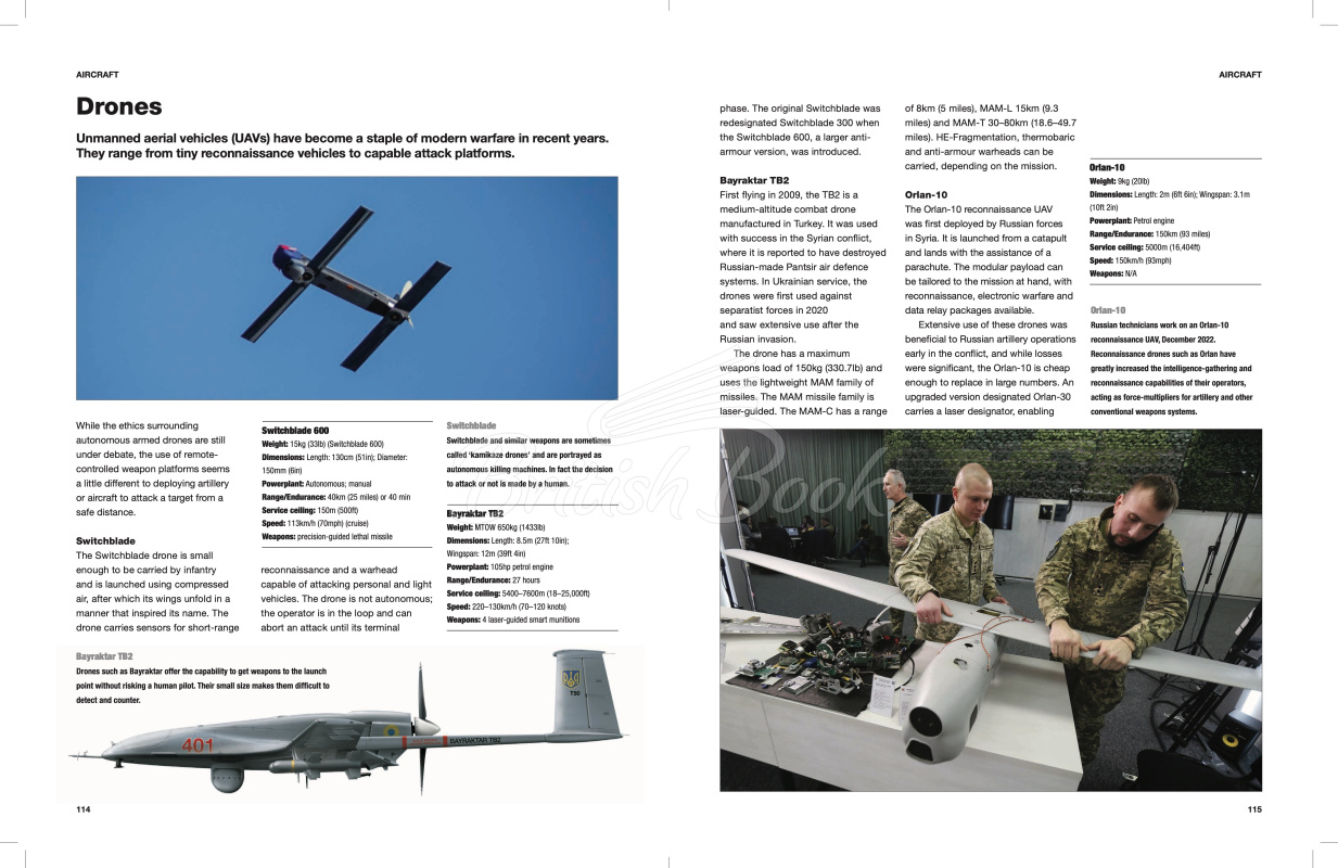 Книга Aircraft, Tanks and Artillery of the Ukraine War зображення 4