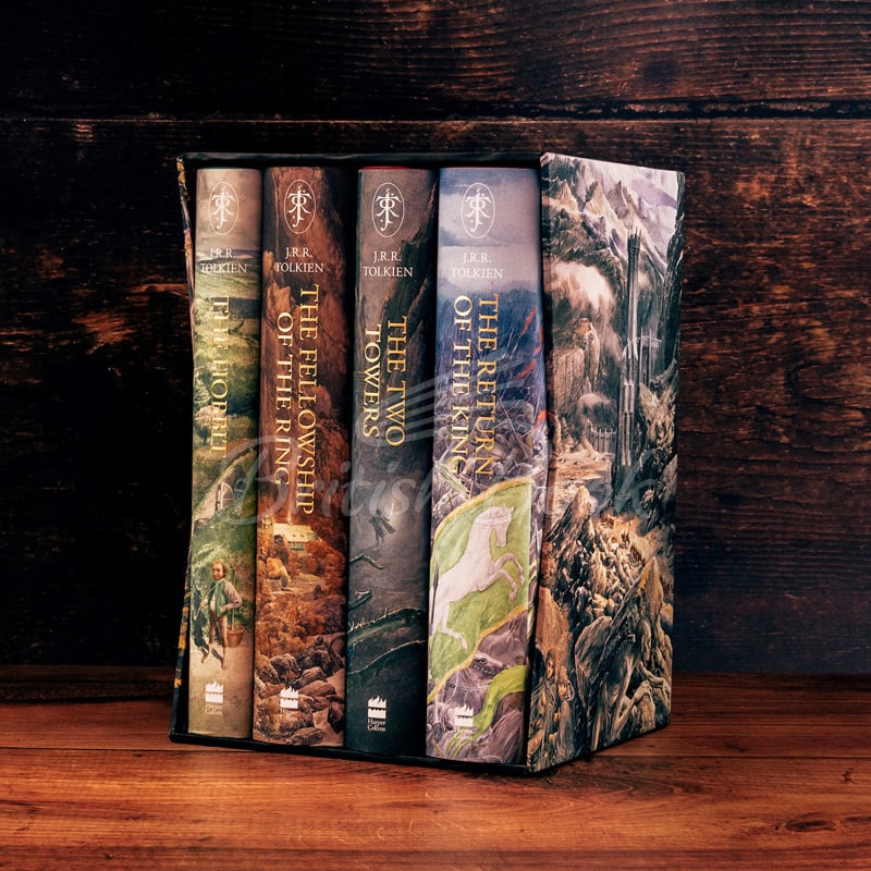 Набір книжок The Hobbit and The Lord of the Rings Boxed Set (Illustrated Edition) зображення 1