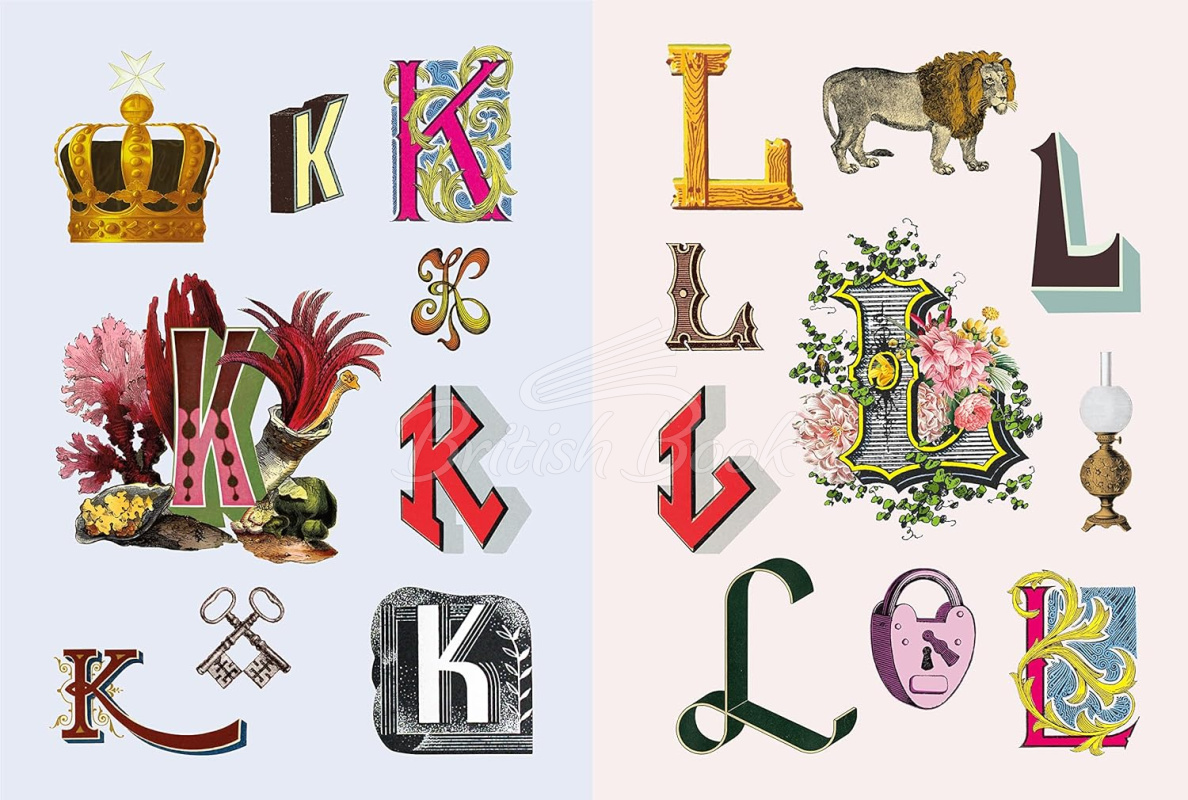 Книга The Antiquarian Sticker Book: Imaginarium зображення 6