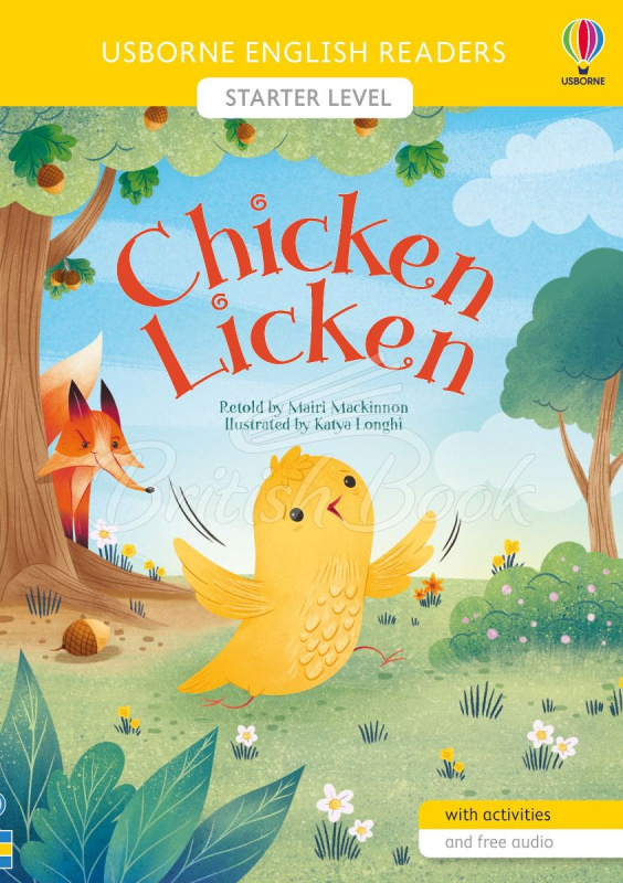 Книга Usborne English Readers Level Starter Chicken Licken зображення